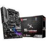 MSI MAG B550 Tomahawk AMD B550 Chipset (Socket AM4) Motherboard. - P1. Extended Heatsink Design with