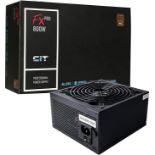 CiT FX Pro 800W Power Supply , Non Modular, APFC, Japanese Tk Main Capacitor, 80 Plus Bronze, 88%