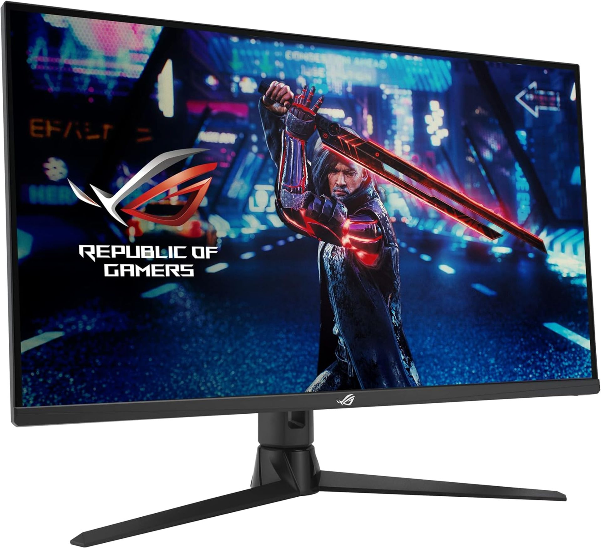 BRAND NEW FACTORY SEALED ASUS ROG Strix XG32AQ 32 INCH WQHD 175hz Gaming Monitor. RRP £525. (R). - Image 7 of 7