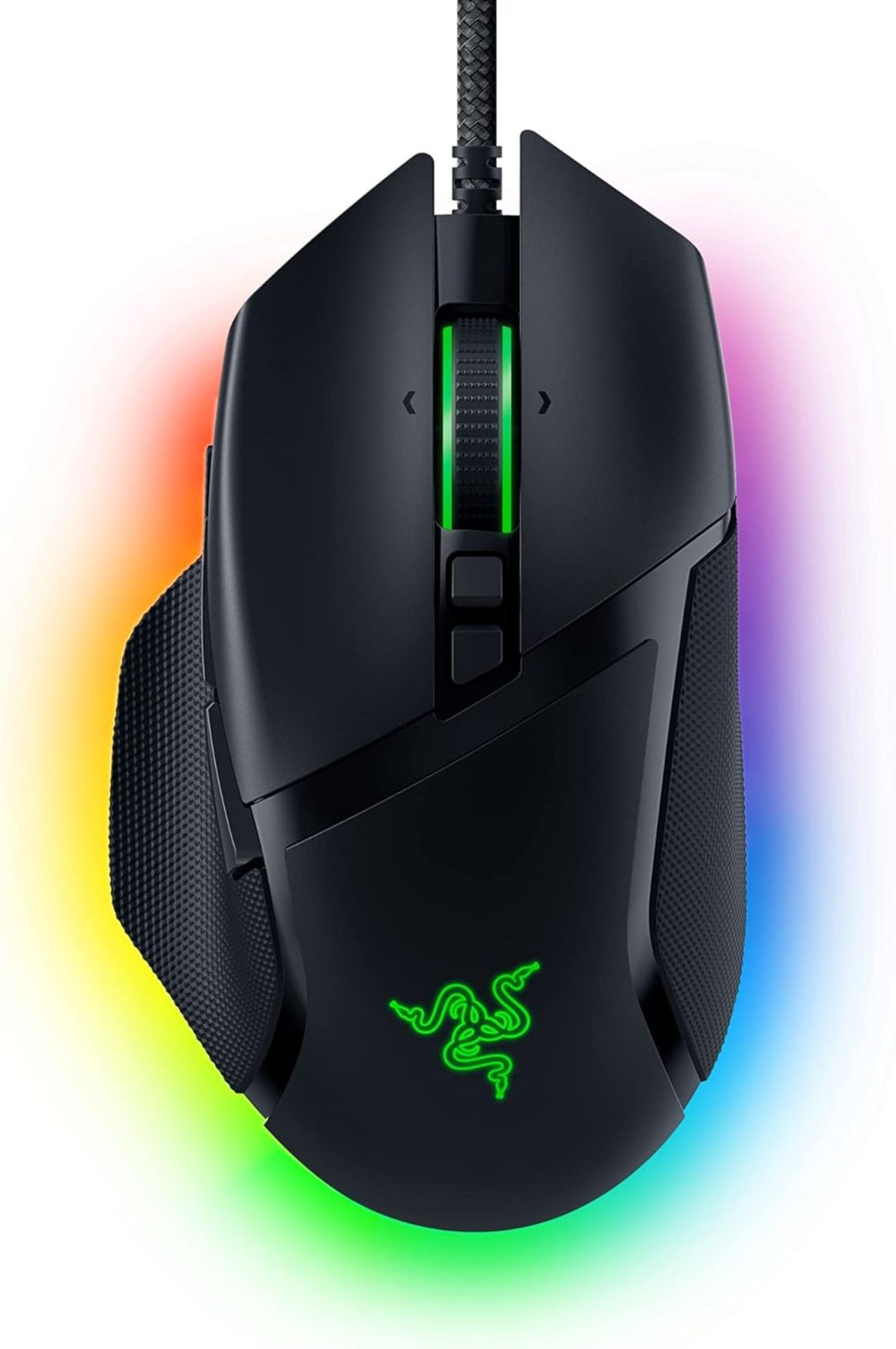 2x BRAND NEW FACTORY SEALED RAZER Basilisk V3 RGB Wired Gaming Mouse RRP £52.99 EACH. Full