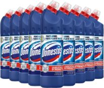 90 X BRAND NEW DOMESTOS UNBEATABLE STRENGTH THICK BLEACH 750ML R1.12