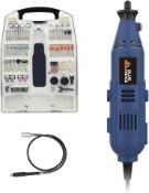 5x NEW & BOXED BLUE RIDGE 130W Multi-Functional Rotary Tool With 233 Piece Accessory Kit. RRP £65