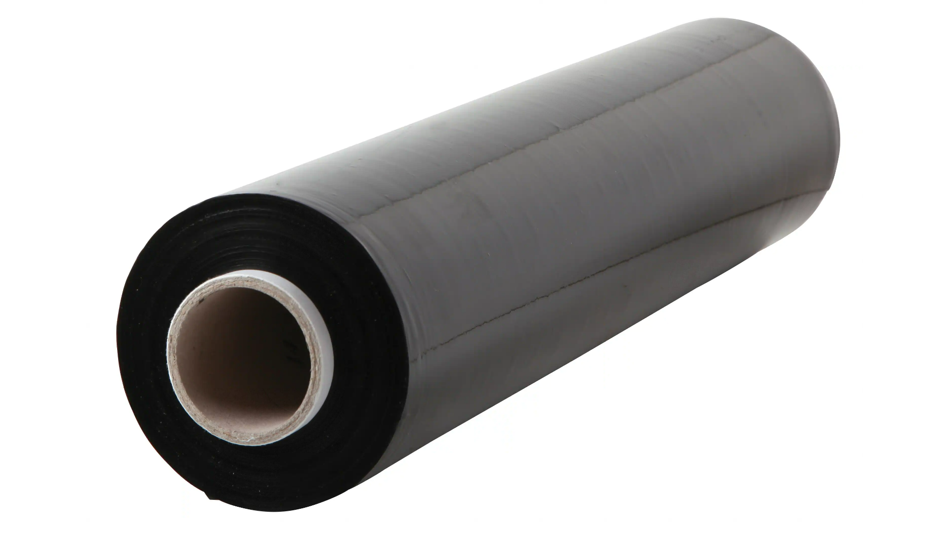 PALLET TO CONTAIN 120 x NEW ROLLS OF 500mm Black 23 MICRON Flush Core. 250M PER ROLL (ROW17)