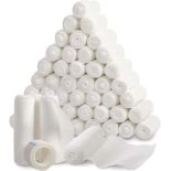 15 X BRAND ENW PACKS OF 48 GAUZE ROLL STRETCH BANDAGES R5.5