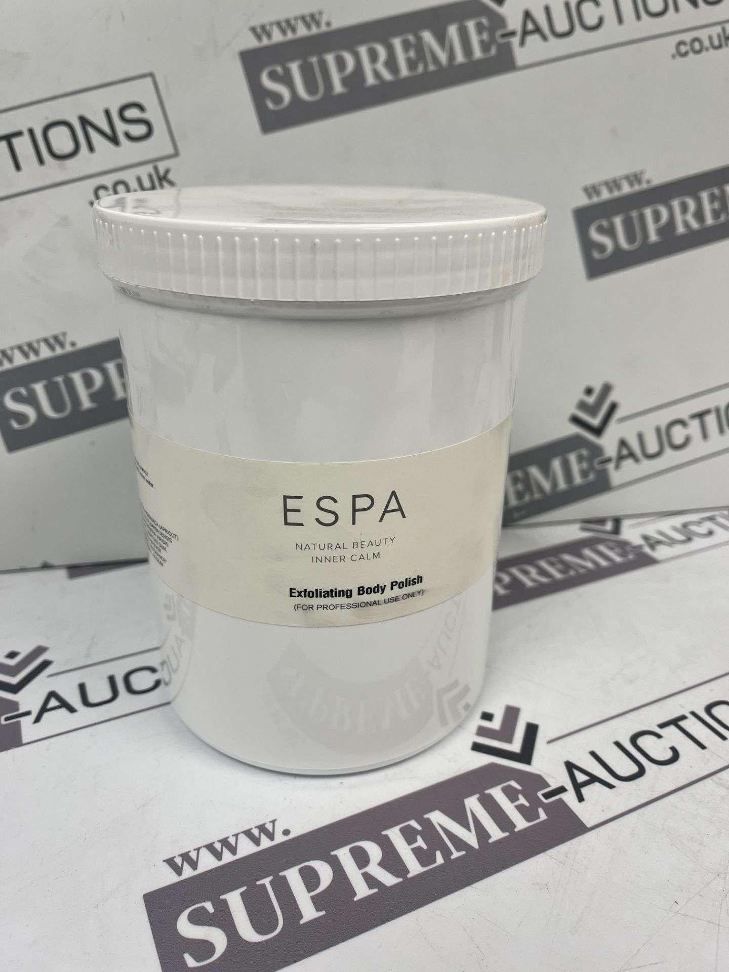 NEW ESPA (Professional) Exfoliating Body Polish 1000ml. RRP £200. (R12-10). A cooling and