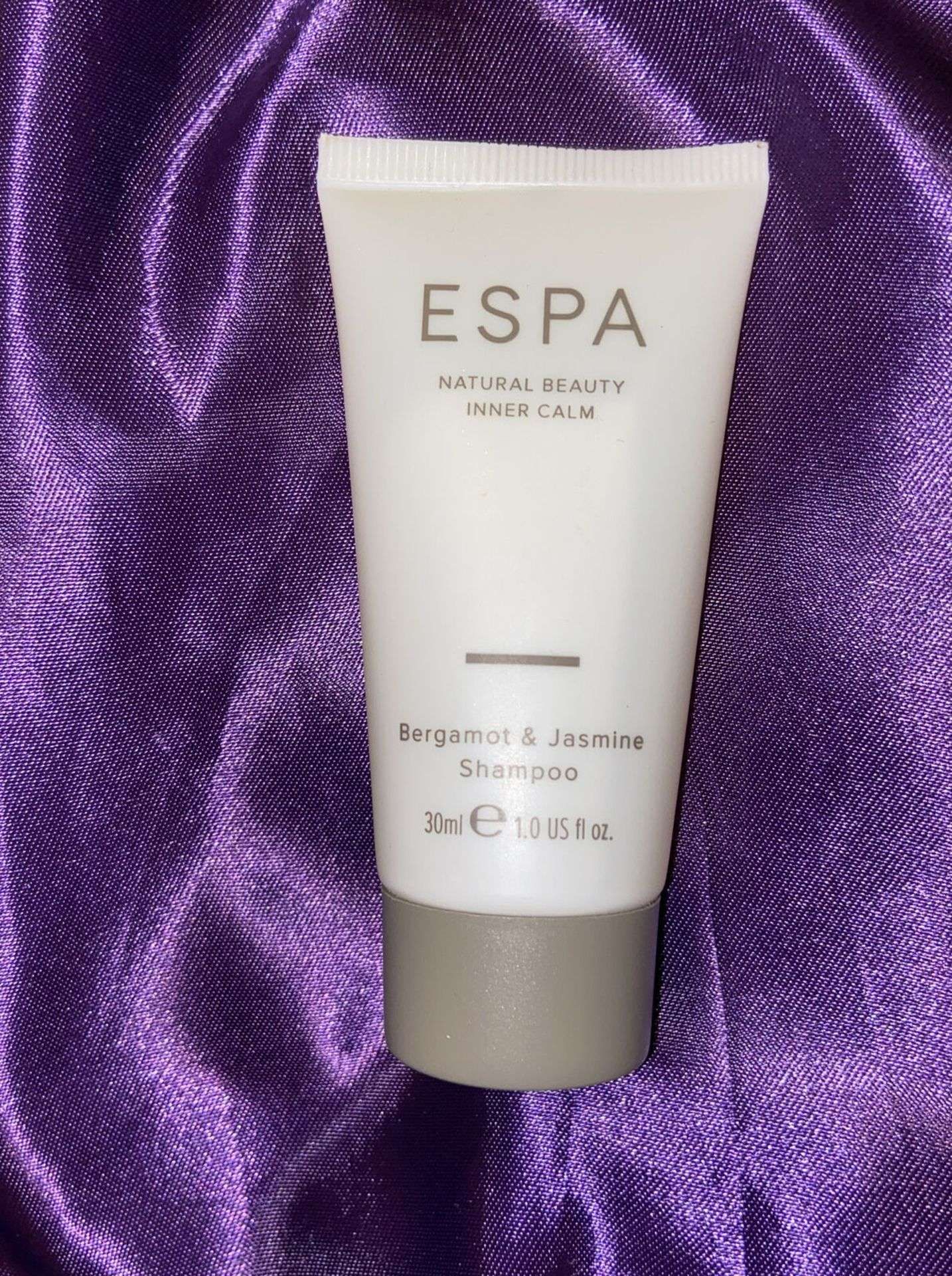 100x BRAND NEW ESPA Bergamot & Jasmine Shampoo 30ml (TUBE) RRP £3 EACH. R12. A gentle, yet effective