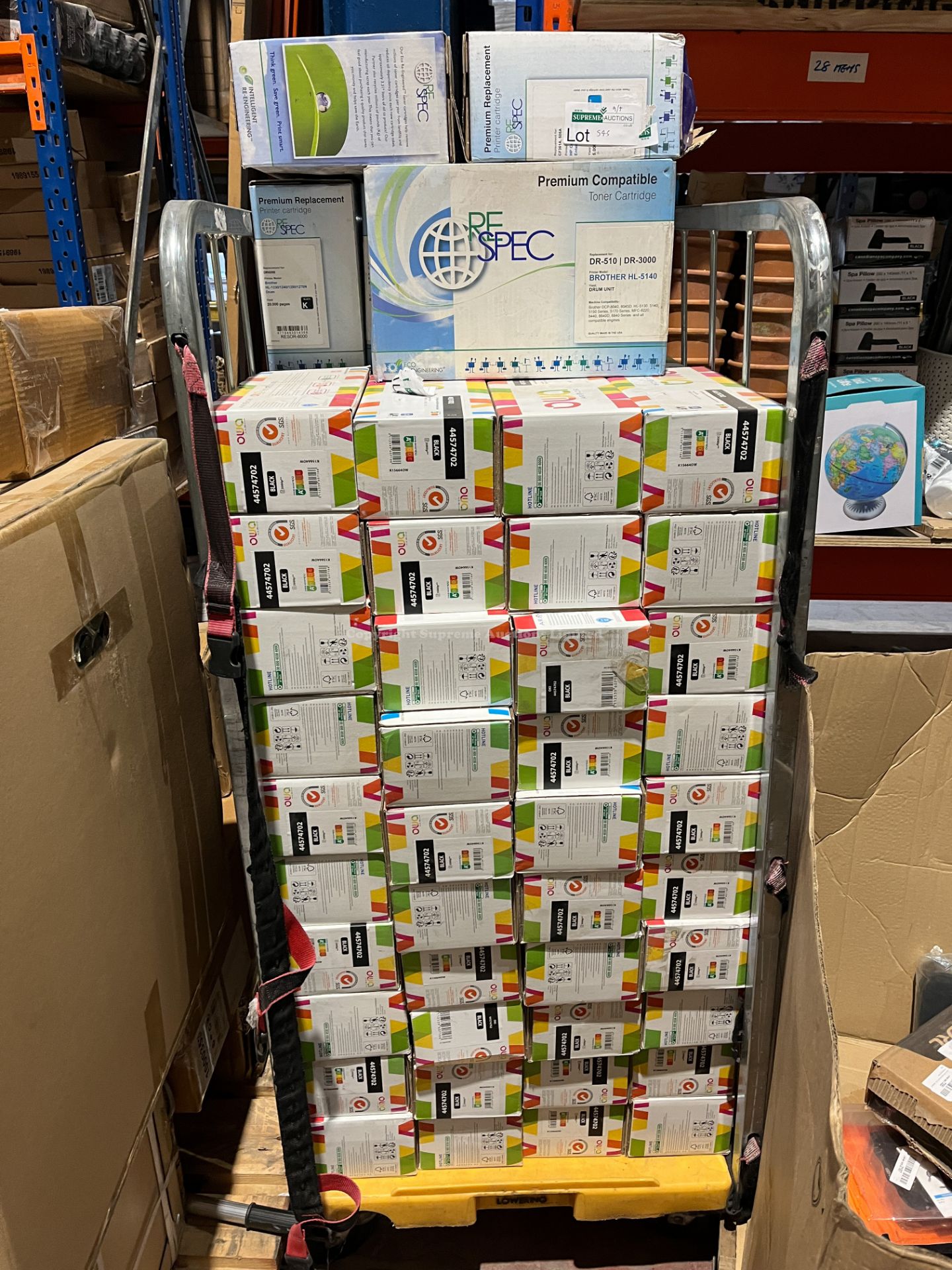 87x NEW & BOXED TONER CARTRIDGES. (INSLCG)