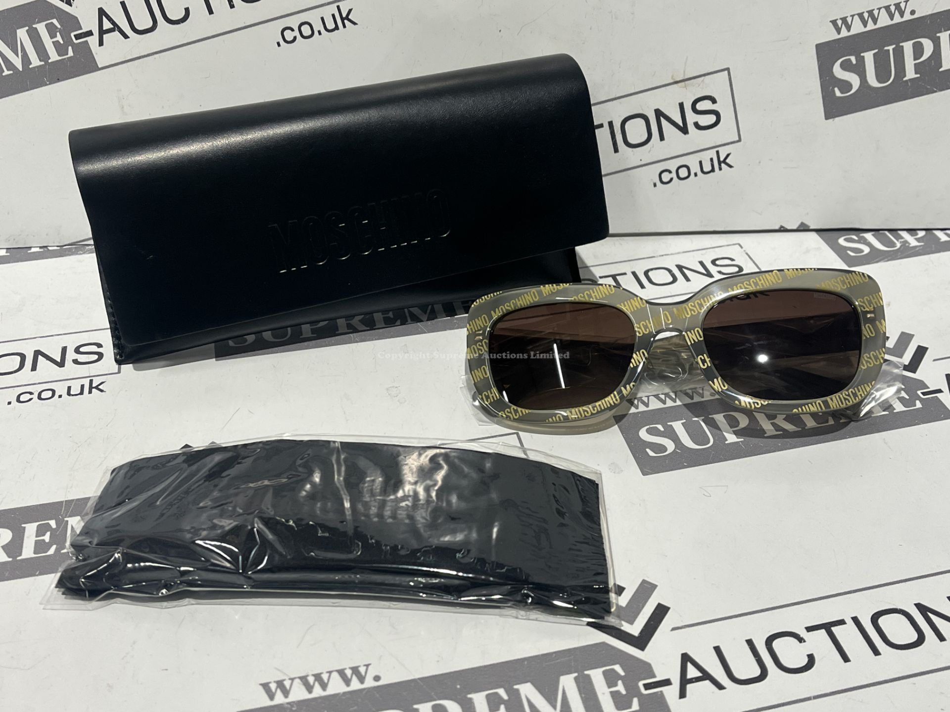 BRAND NEW MOSCHINO GREEN POTTER SUNGLASSES S/R1