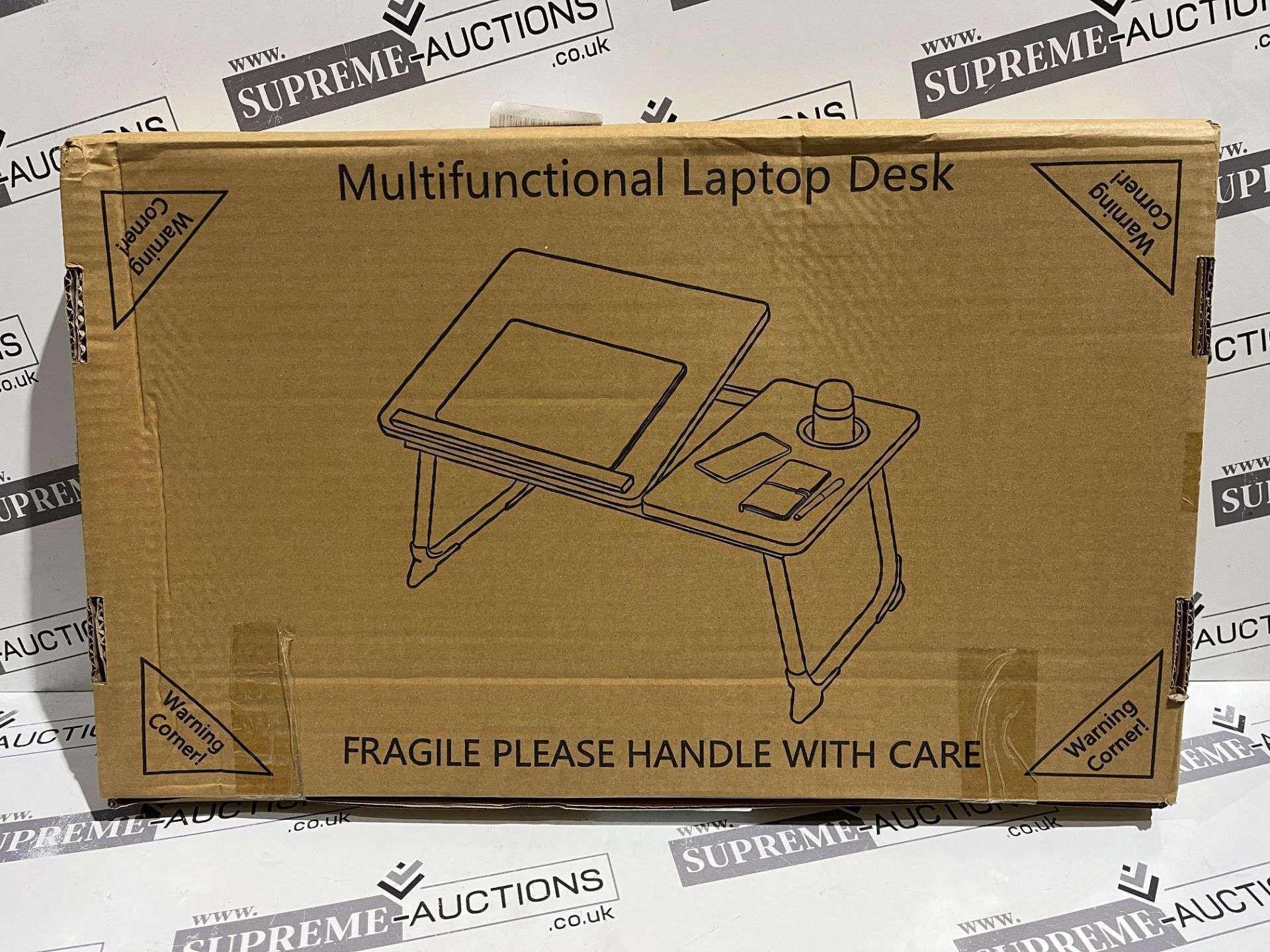 5 X BRAND NEW PREMIUM MULTIFUNCTIONAL LAPTOP DESKS R5-1T