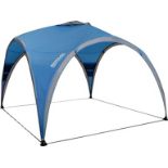 New & Boxed Regatta 3M Family Steel Frame Gazebo French Blue. RRP £350. (ROW7-IB301). Sturdy and