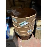 5X BRAND NEW LARGE PLANT POTS R17-1