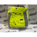 6x BRAND NEW PROFESSIONAL GORE-TEX HI-VIS WORK COATS IN VARIOUS SIZES. (R7-8)