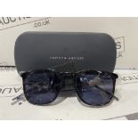 BRAND NEW PAIR OF TOMMY HILFIGER BLACK AVIATOR SUNGLASSES S/R1