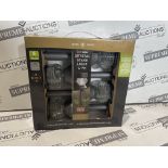 7 X BRAND NEW SETS OF 4 SOLAR CRYSTAL STAKE LIGHTS R19-1