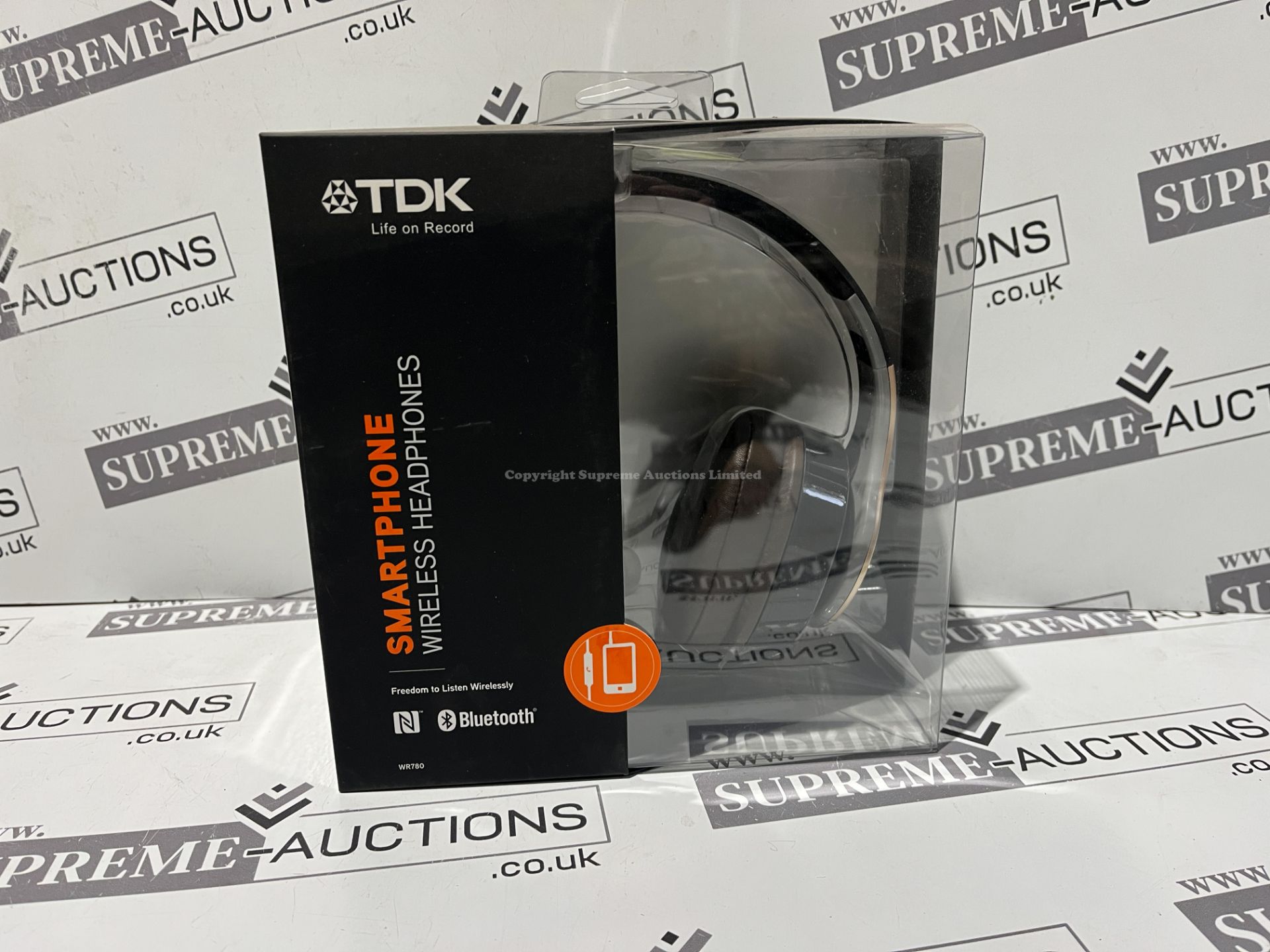 3 X BRAND NEW TDK BLUETOOTH WIRELESS HEADPHONES R6-6