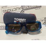 BRAND NEW PAIR OF TOMMY HILFIGER TURQOUISE 0087/S SUNGLASSES S/R