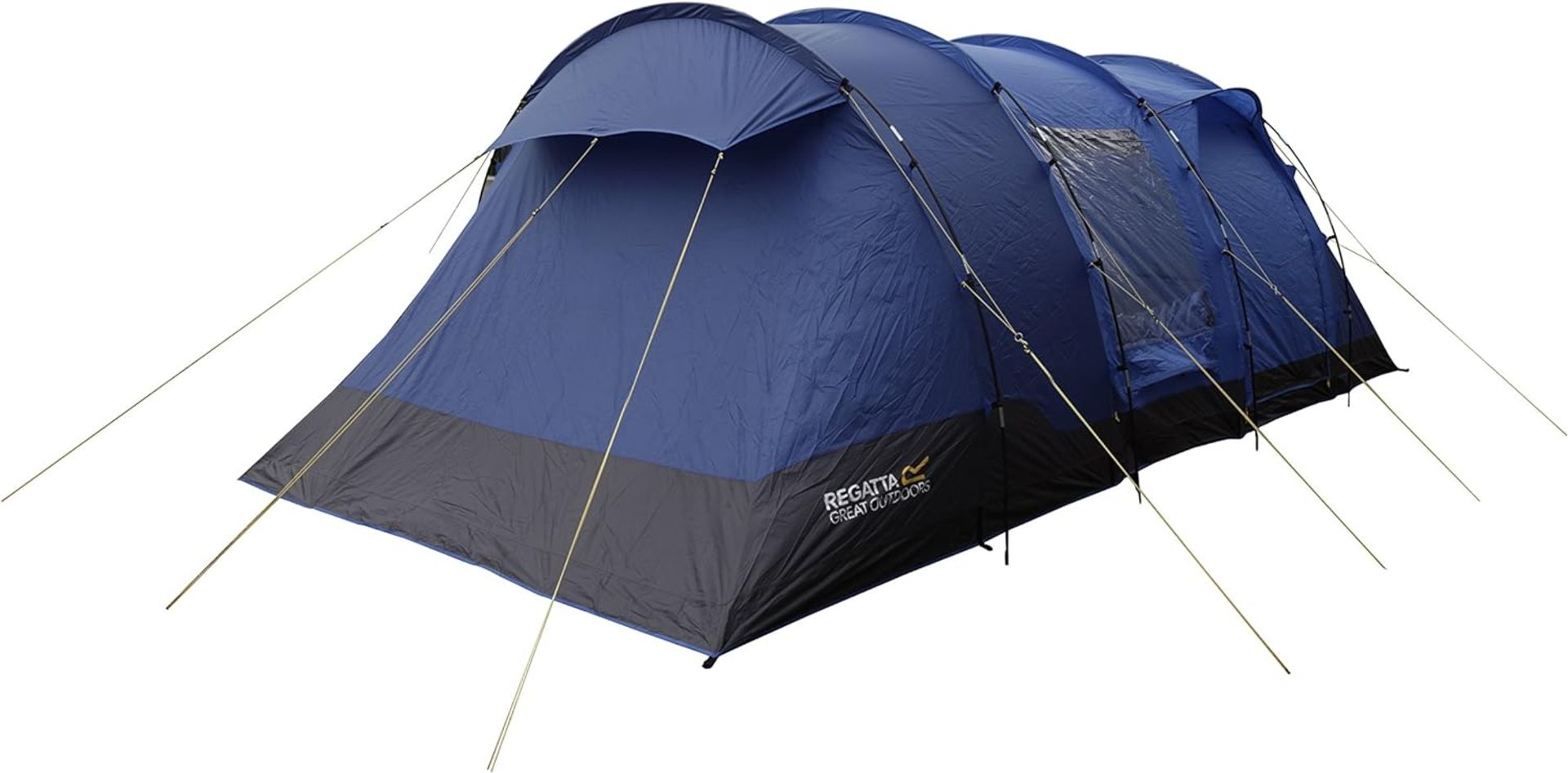 Brand New Regatta Karuna 6 man Tent. The Karuna 6-man tent offers an impressive amount of living