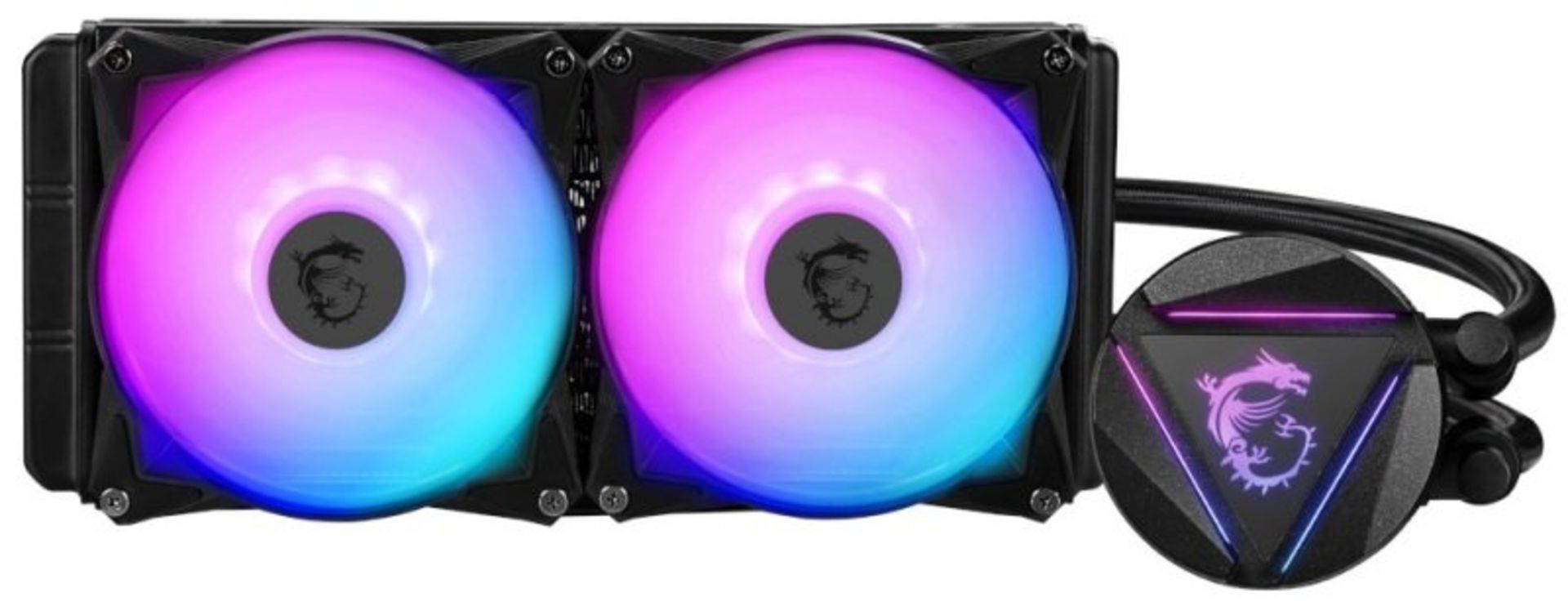 2x BRAND NEW FACTORY SEALED MSI MAG CORELIQUID 240R V2 AIO CPU Liquid Cooler. RRP £87.27 EACH. (