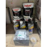 10 PIECE MIXED LOT TO INCLUDE LEYLAND TRADE PAINT, TILE SEALER, VENT AXIA. (R9B-11)