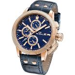 BRAND NEW TW STEEL GENTS CEO ADESSO CHRONOGRAPH WATCH BLUE RRP £279 S/R