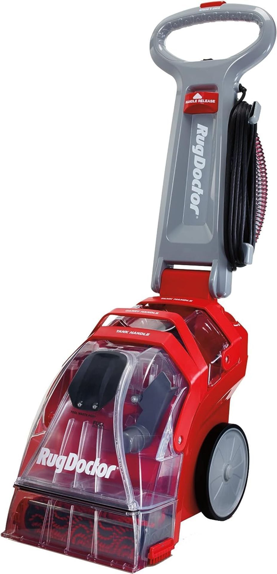 Brand New Rug Doctor 1093170 R6-7 Deep Carpet Cleaner, Red with 6l Cleaning Solution RRP £299, Our