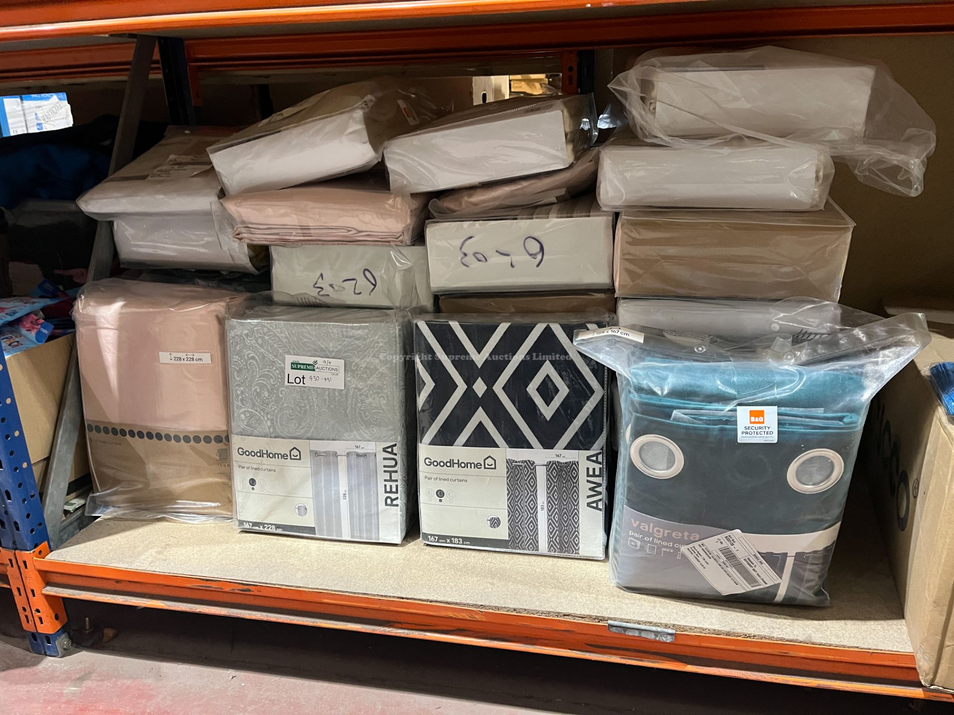 14x BRAND NEW MIXED HIGH VALUE CURTAIN SETS. (R9B-8)