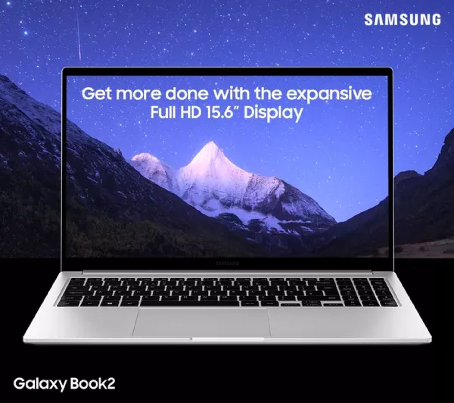 BRAND NEW FACTORY SEALED SAMSUNG Galaxy Book 2 NP750XED-KC4UK - SILVER. RRP £899. Samsung Galaxy - Image 2 of 5