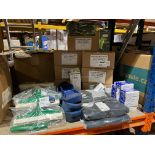 52 PIECE MIXED LOT TO CONTAIN SURGICAL BLADES, DISPENSER REFILLS, WORKWEAR ETC. (INSL)