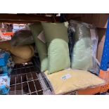 20 X BRAND NEW ASSORTED CUSHIONS IN VARIOUS STYLES AND SIZES R10-3