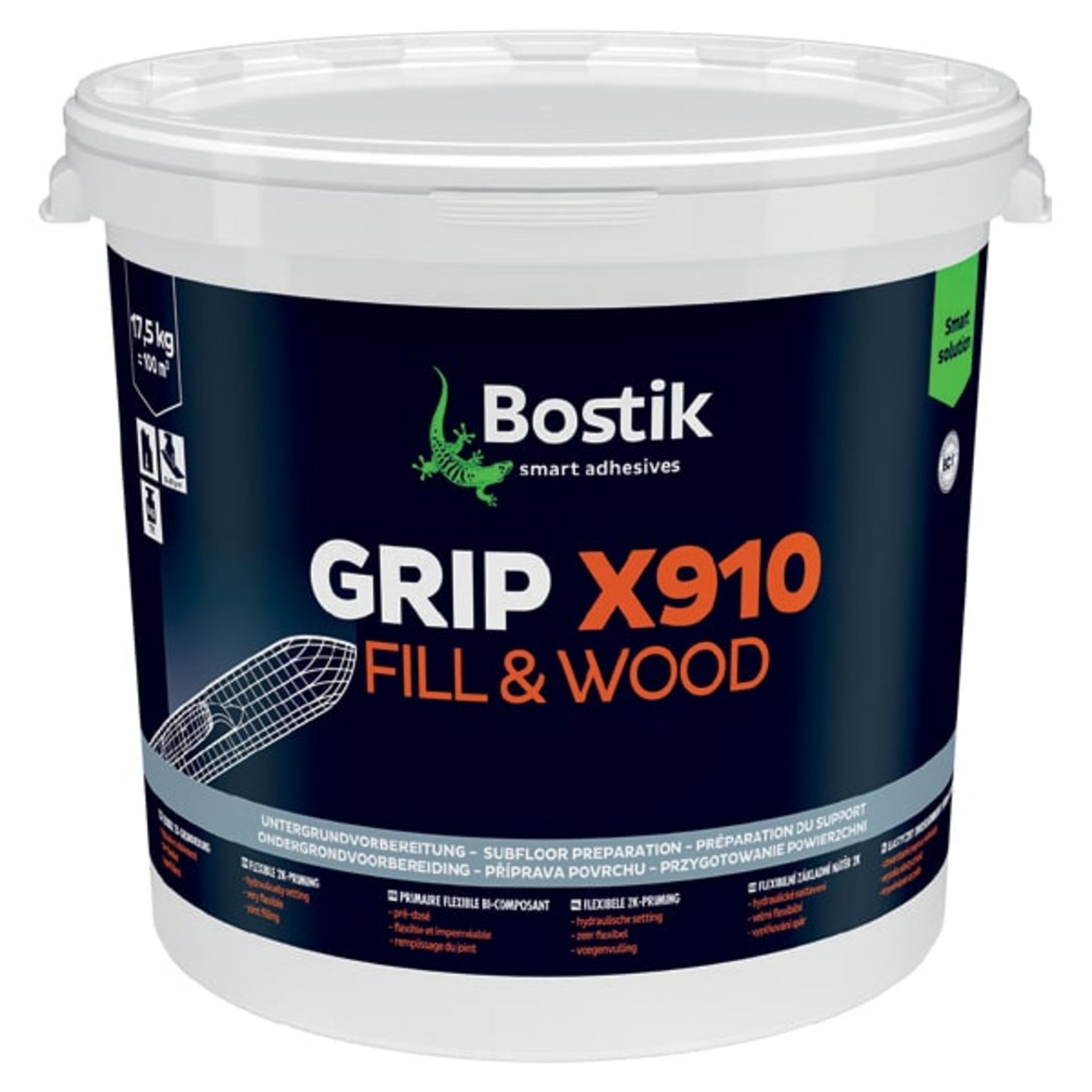 6x BRAND NEW BOSTIK Grip X910 2 Part Fill & Wood 10kg + 4.5kg. RRP £34.99 EACH. (R6-7). GRIP X910