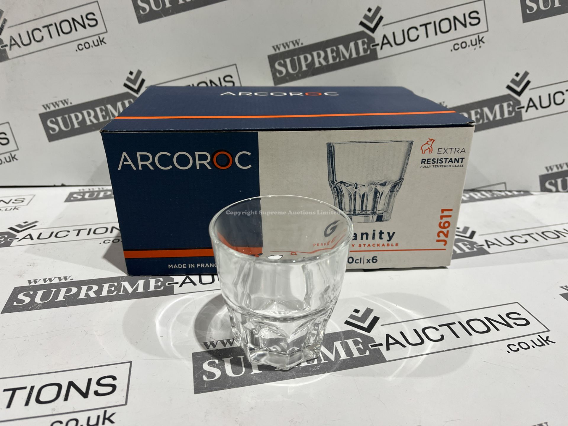 16 X BRAND NEW PACKS OF 6 ARCOROC GOBELET GLASSES R9-1