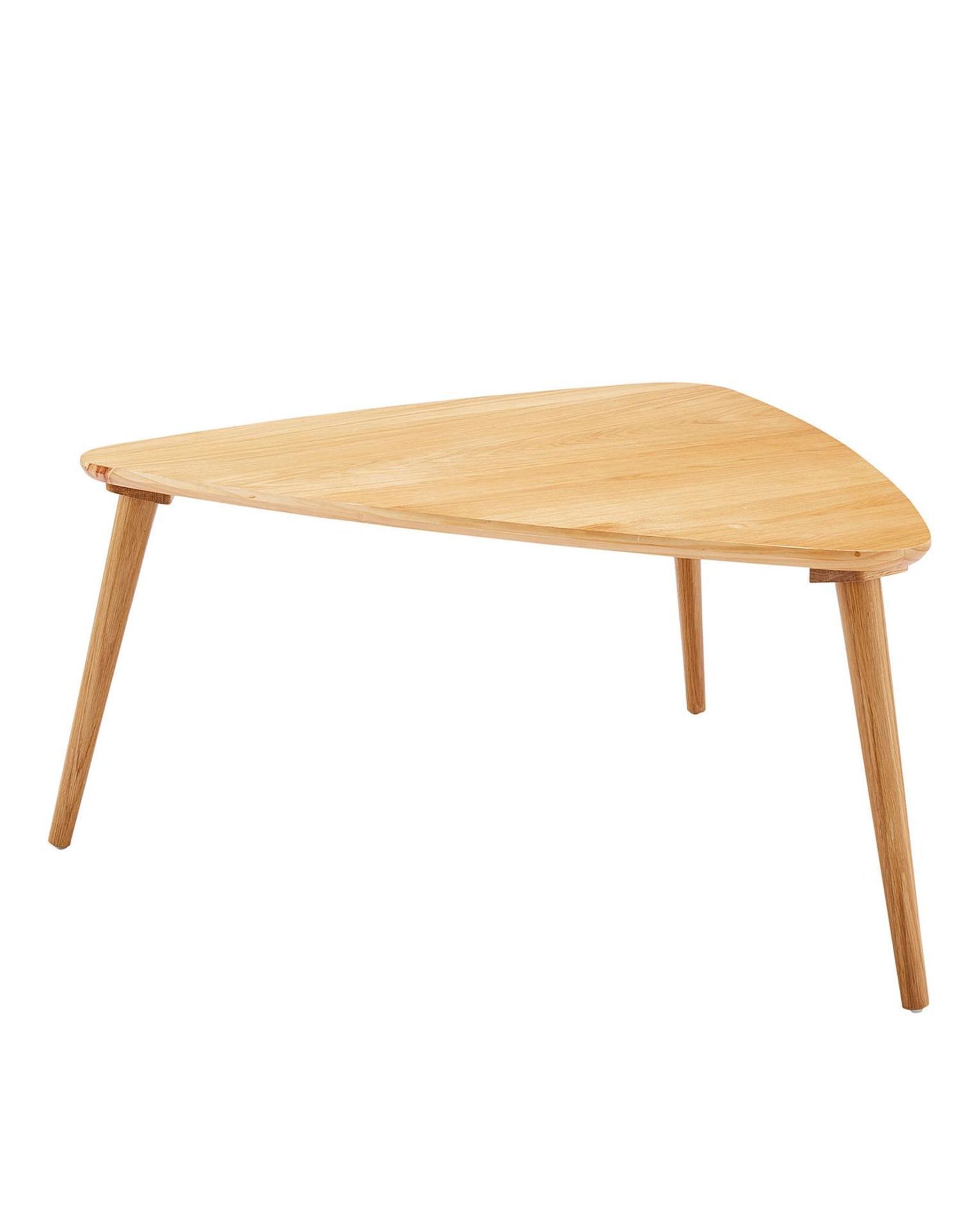 BRAND NEW PEYTON OAK COFFEE TABLE RRP £219 R13-12 - Bild 2 aus 2