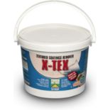 8 X BRAND NEW 5L TUBS OF X-TEX TEXTURED COATINGS REMOVER R15-2