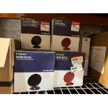 12 X BRAND NEW TABLE LAMPS (COLOURS MAY VARY) R17-2