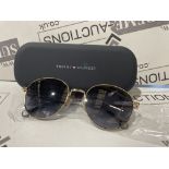 BRAND NEW PAIR OF TOMMY HILFIGER 1877/S ROSE GOLD SUNGLASSES S/R1