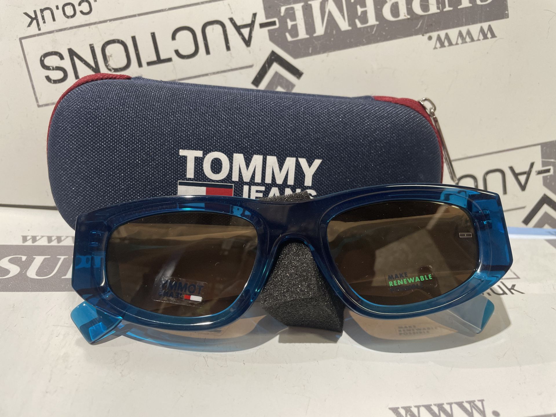 BRAND NEW PAIR OF TOMMY HILFIGER TURQOUISE 0087/S SUNGLASSES S/R