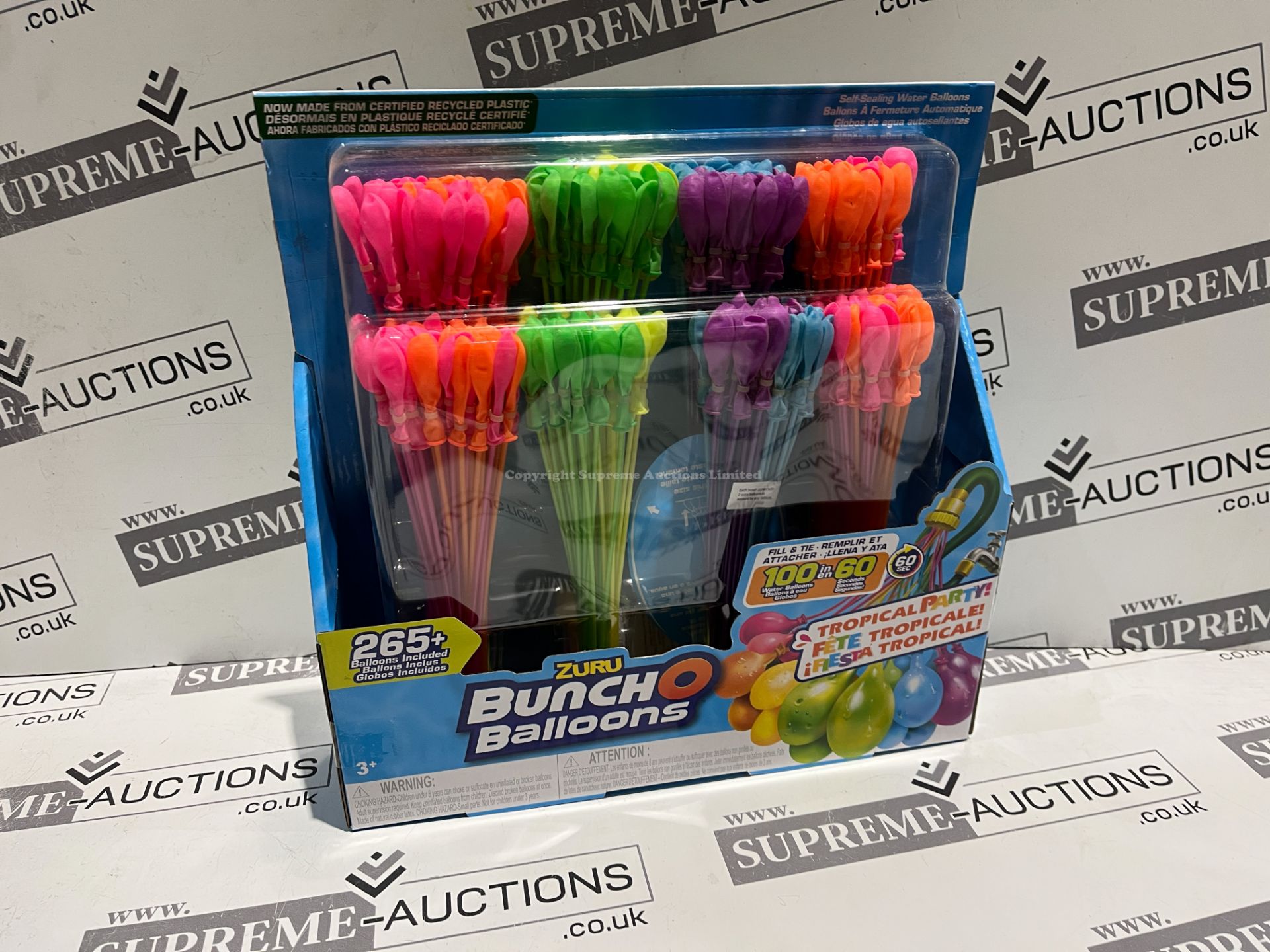 6x BRAND NEW ZURU BUNCH O BALLOONS. (INSL)