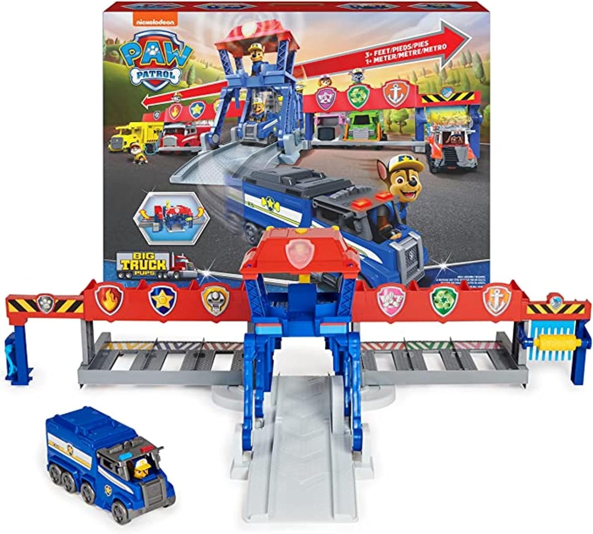 BRAND NEW PAW PATROL BIG TRUCK PUPS TRUCK SHOP HQ PLAYSETS RRP £130 R7-9