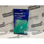 146x BRAND NEW PACKS OF POLYCO NITRI-TECH GREEN NITRILE SYNTHETIC GLOVES - SIZE 7. (R7-9)