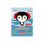 144 x BRAND NEW 7TH HEAVEN WINTER WONDERLAND PENGUIN HYDRATING FACE MASKS INFUSED WITH ALOE VERA AND