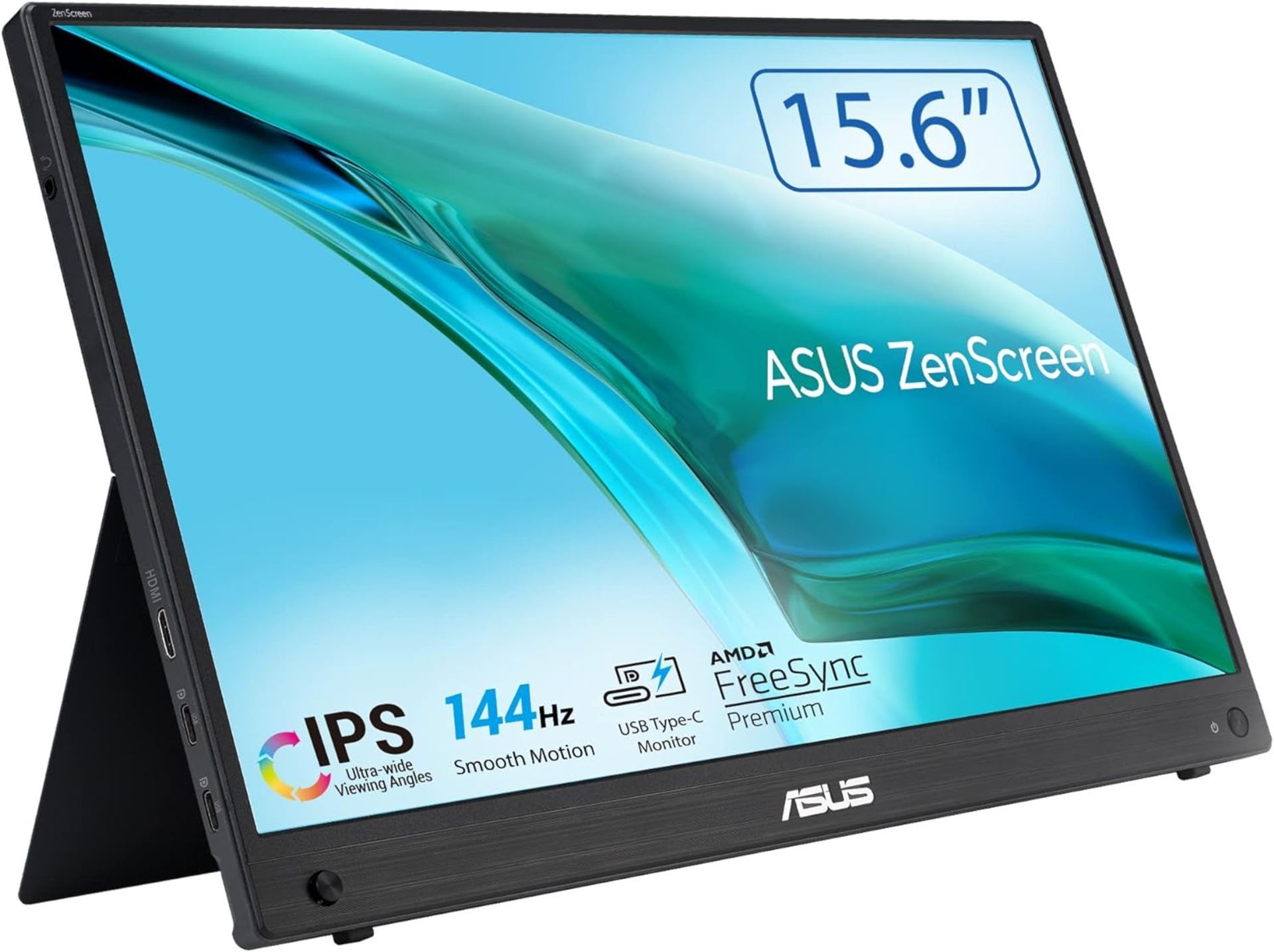 BRAND NEW FACTORY SEALED ASUS ZenScreen MB16AHG portable monitor. RRP £299. ASUS ZenScreen MB16AHG