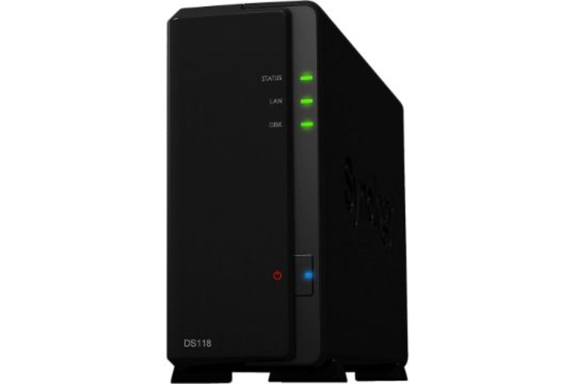 Brand New Synology DS118 1 Bay Desktop NAS Enclosure, High-performance 1-bay NAS for small offices