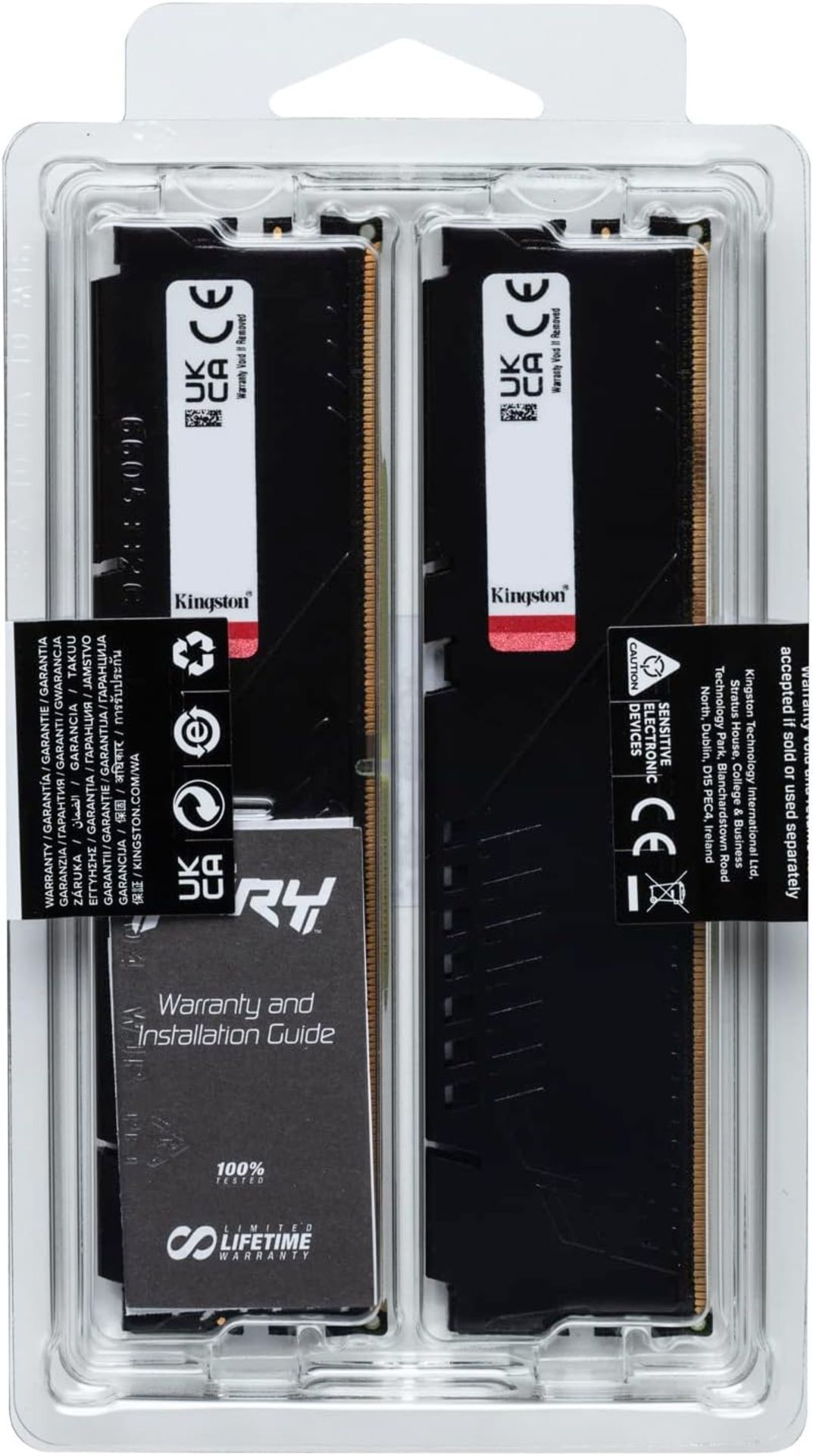 NEW FACTORY SEALED KINGSTON FURY Beast 32GB (2x16GB) DDR5 PC5-48000C40 6000MHz Dual Channel RAM Kit. - Image 6 of 6
