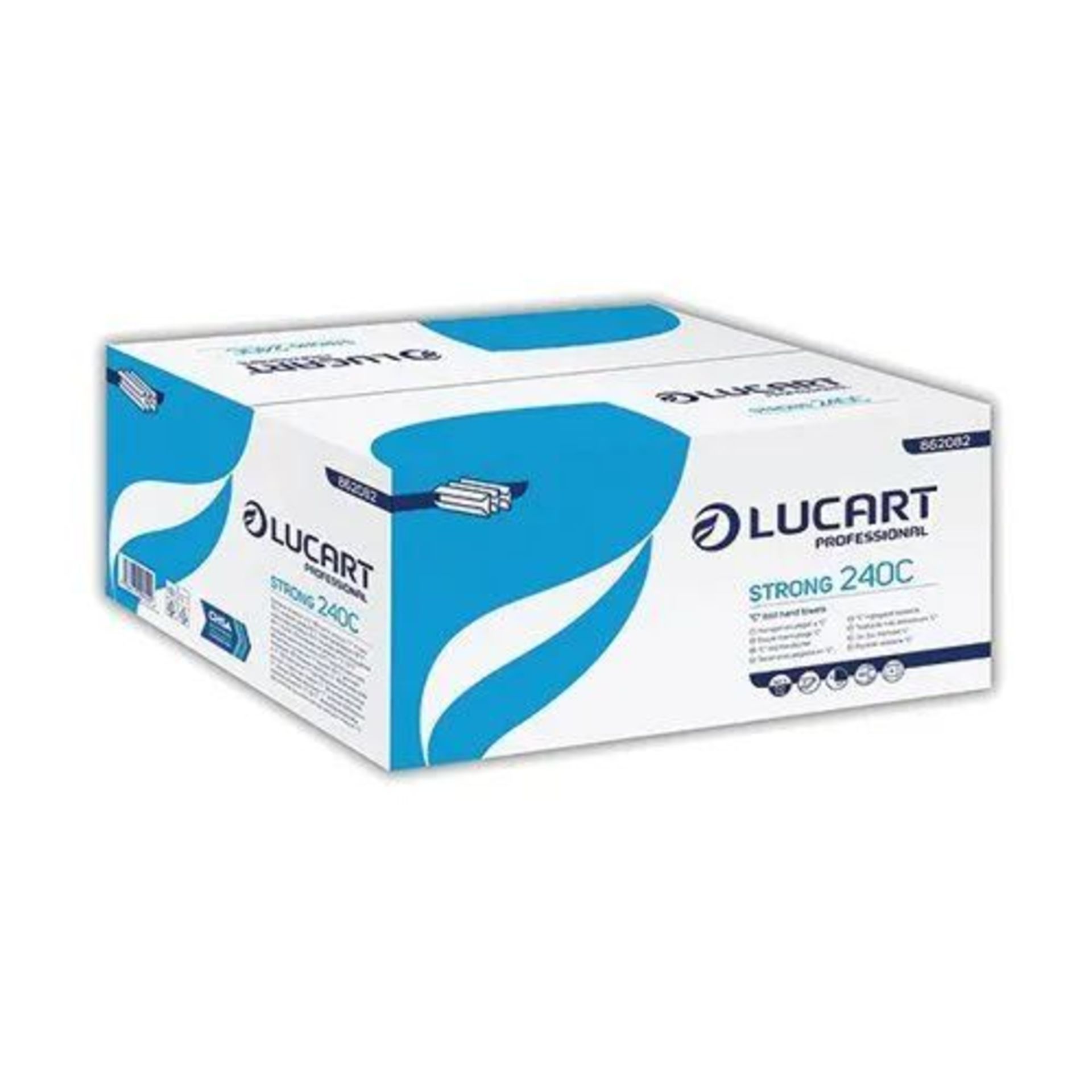 TRADE LOT 60 X BRAND NEW PACKS OF 15 LUCART PROFESSIONAL 240C C FOLD HAND TOWELS S1/R15/16