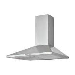 CHS60 Stainless steel Chimney Cooker hood (W)60cm - Inox . -ER46.