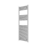 FLOMASTA Flat Towel Warmer Radiator Chrome (H)1800mm x (W)600mm (ER45)