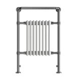 FLOMASTA VIENNE 3-COLUMN STEEL TOWEL RADIATOR 952MM X 659MM (ER45)