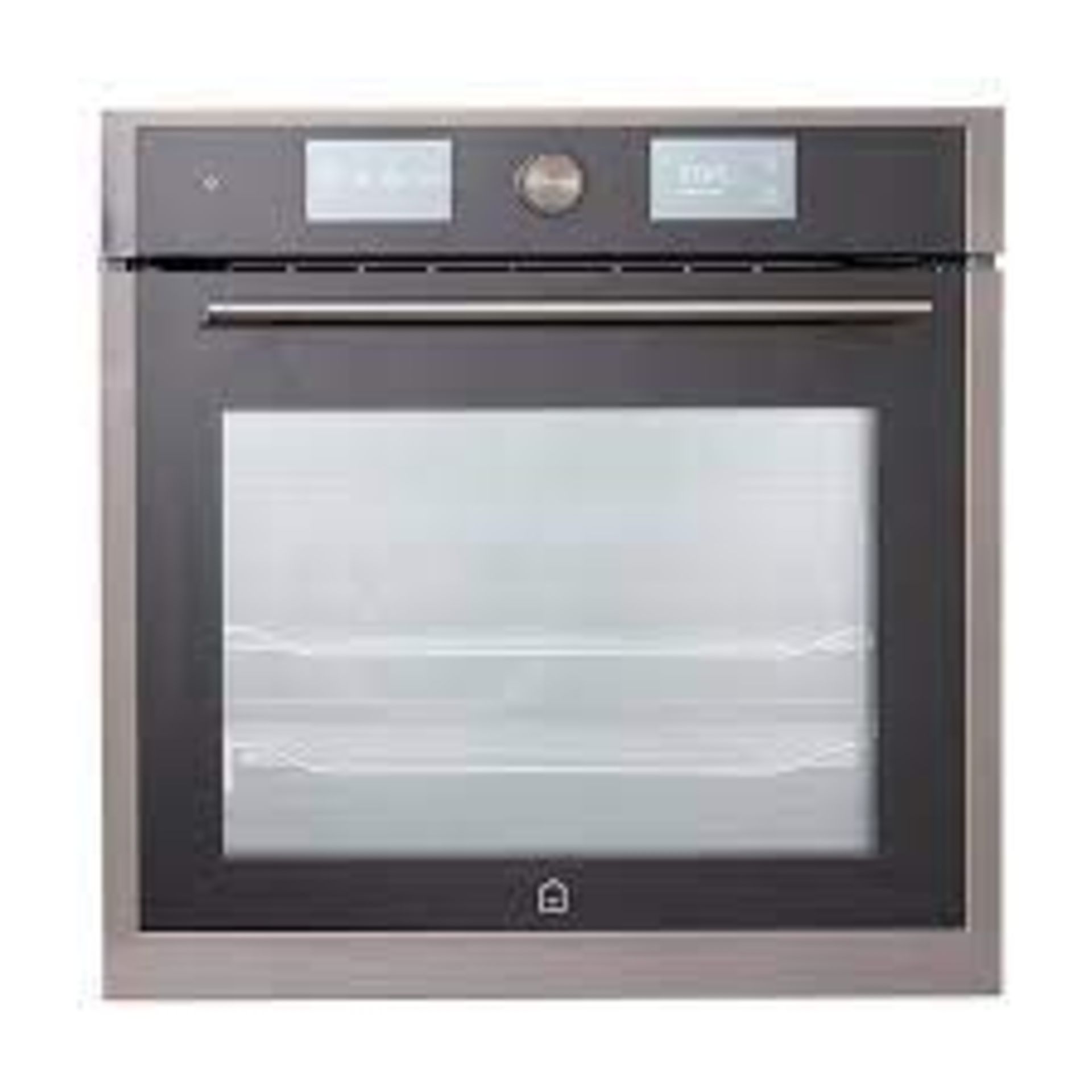 GoodHome GHPY71 Built-in Single Pyrolytic Oven - Brushed black. - ER47.