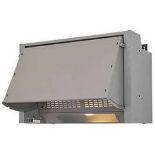 Cooke & Lewis Integrated Cooker Hood 600mm Grey - ER23. Helps to remove cooking odours and