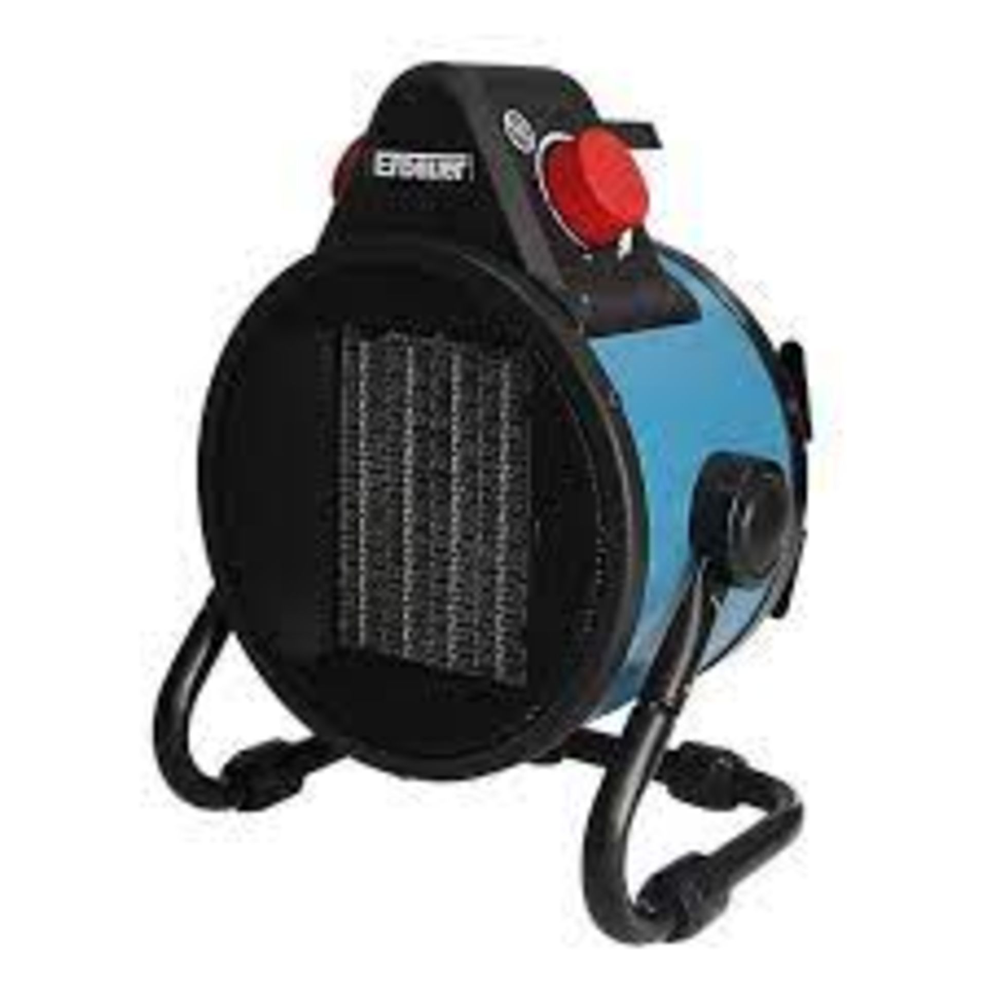 Erbauer Electric 2500W Blue, black & red PTC workshop heater. - ER46. Our EPTCWH2500 2500 W PTC